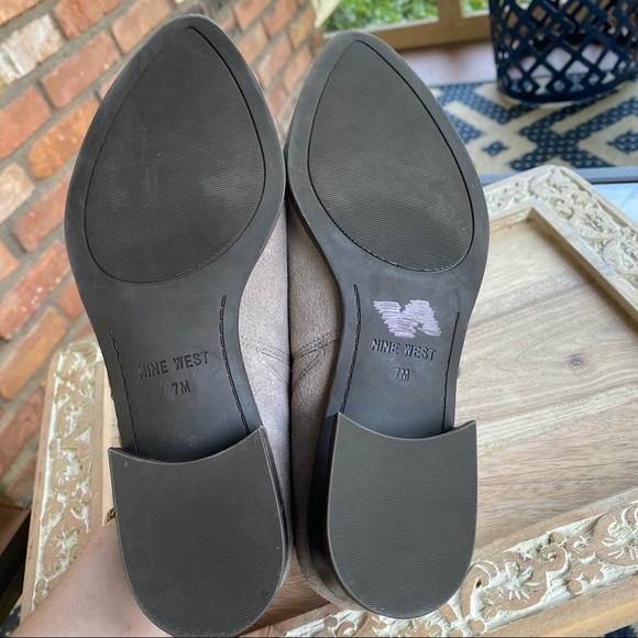 Nine West Nanshe Suede Ankle Booties - Picture 3 of 10
